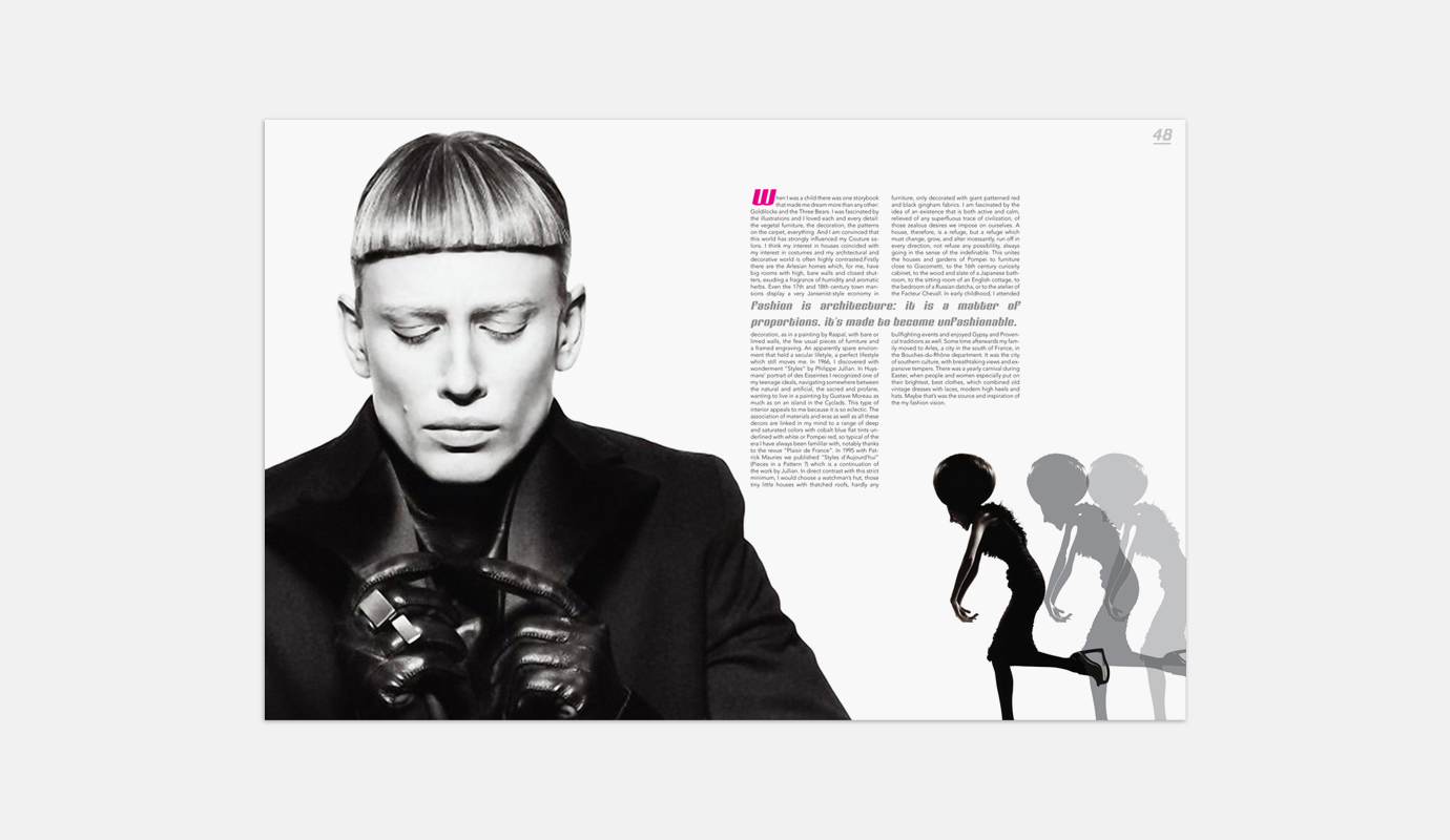 magazine layout
